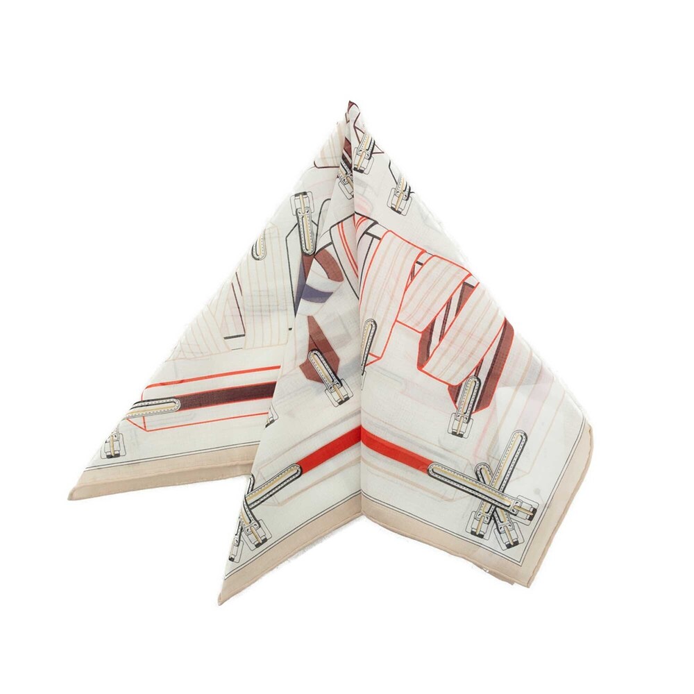 Pre-Loved Hermes Les Sangles en Finesse Handkerchief